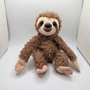 Wild Republic Sloth Plush 2017 K&M International Brown Stuffed Animal Toy